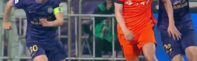 kaiyun sport-0-0！天津津门虎“状态低迷”，被海牛压制，半场0射门，中场失控