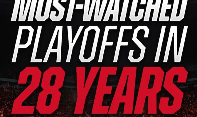 kaiyun sport-官方：2026年NBA季后赛是近28年来收视率最高的季后赛